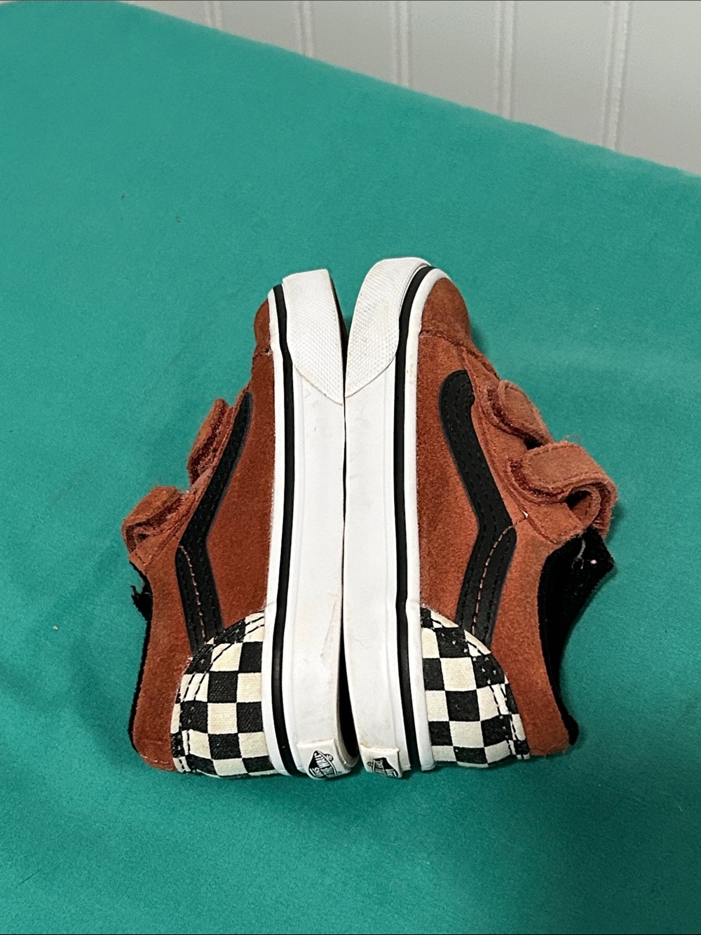 Vans - toddler Velcro old skool sz: 7.0 - Picture 8 of 12